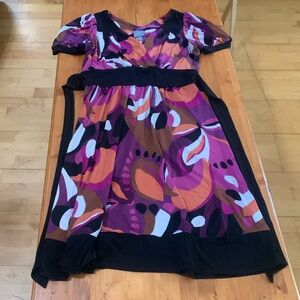 Geometric design dress